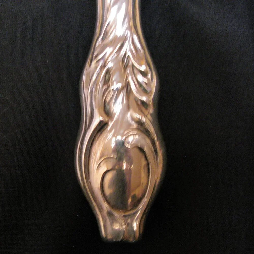 ANTIQUE SILVER MIRROR, BRUSH, WEBSTER CO. ART NOUVEAU STERLING